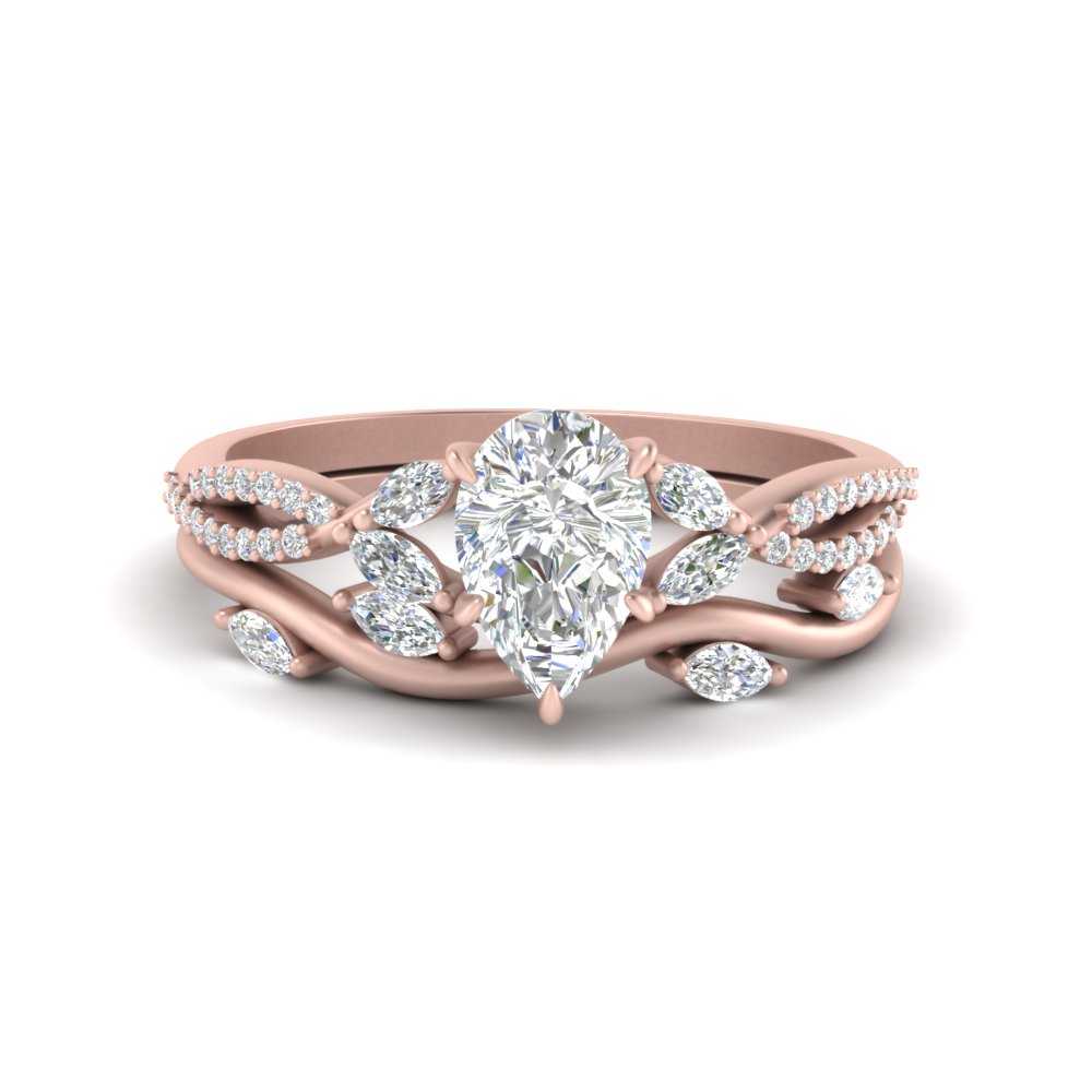 vine-willow-pear-shaped-diamond-ring-with-willow-wedding-set-in-rose-gold-FDENR3211PEANGLE3-NL-RG