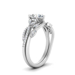 Load image into Gallery viewer, vine-willow-pear-shaped-diamond-ring-with-willow-wedding-set-in-white-gold-FDENR3211PEANGLE3-NL-WG