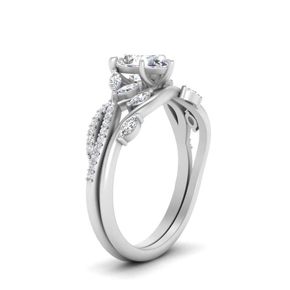 vine-willow-pear-shaped-diamond-ring-with-willow-wedding-set-in-white-gold-FDENR3211PEANGLE3-NL-WG