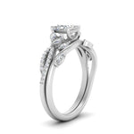 Load image into Gallery viewer, vine-willow-princess-cut-diamond-ring-with-willow-wedding-set-in-white-gold-FDENR3211PRANGLE3-NL-WG
