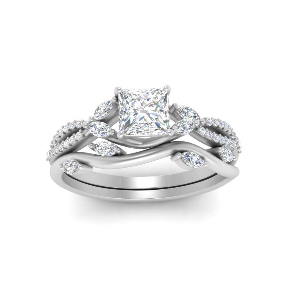 vine-willow-princess-cut-diamond-ring-with-willow-wedding-set-in-white-gold-FDENR3211PRANGLE3-NL-WG