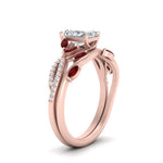 Load image into Gallery viewer, vine-willow-radiant-cut-diamond-ring-with-ruby-willow-wedding-set-in-rose-gold-FDENR3211RAGRUDRANGLE3-NL-RG