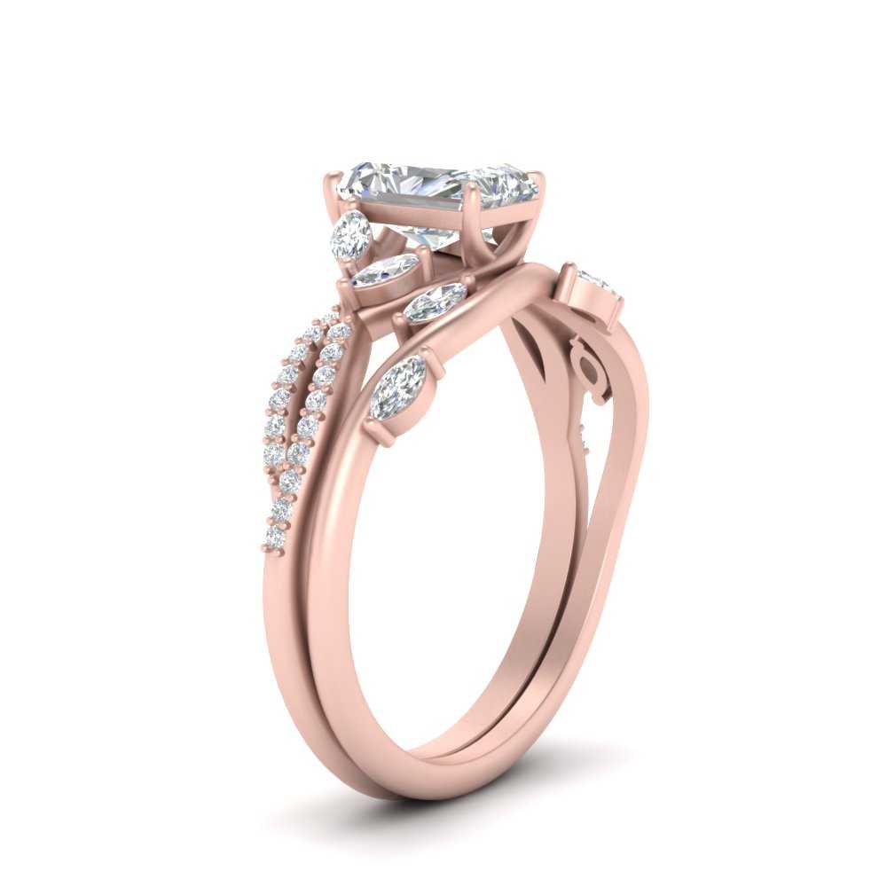 vine-willow-radiant-cut-diamond-ring-with-willow-wedding-set-in-rose-gold-FDENR3211RAANGLE3-NL-RG