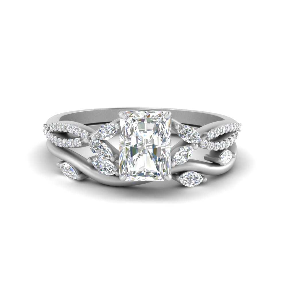vine-willow-radiant-cut-diamond-ring-with-willow-wedding-set-in-white-gold-FDENR3211RAANGLE3-NL-WG
