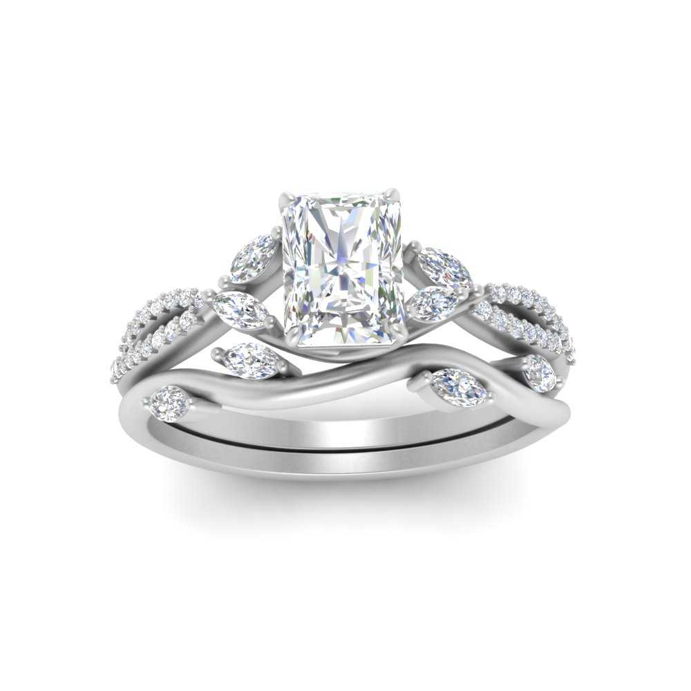 vine-willow-radiant-cut-diamond-ring-with-willow-wedding-set-in-white-gold-FDENR3211RAANGLE3-NL-WG