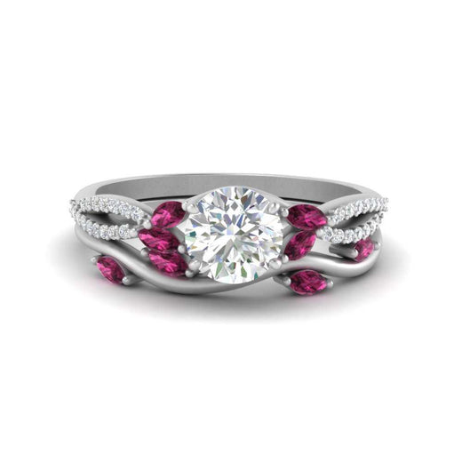 vine-willow-round-cut-diamond-ring-with-pink-sapphire-willow-wedding-set-in-white-gold-FDENR3211ROGSADRPIANGLE3-NL-WG