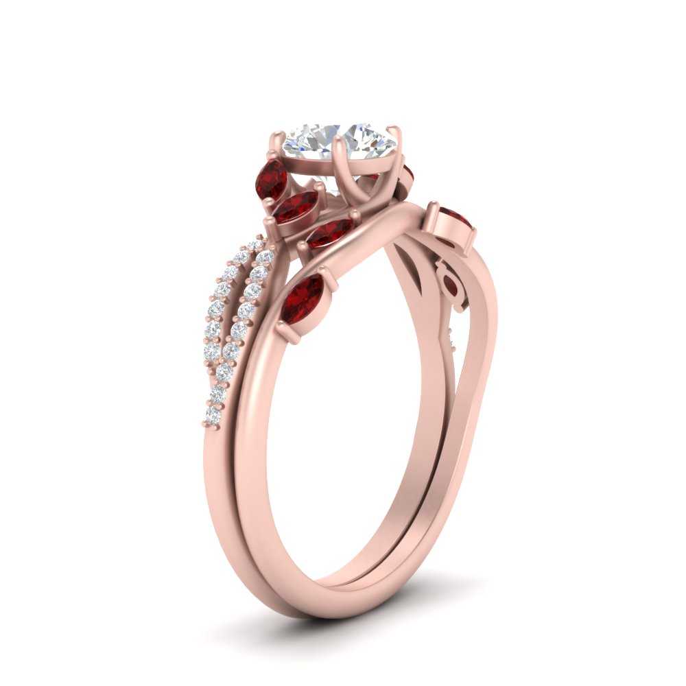 vine-willow-round-cut-diamond-ring-with-ruby-willow-wedding-set-in-rose-gold-FDENR3211ROGRUDRANGLE3-NL-RG