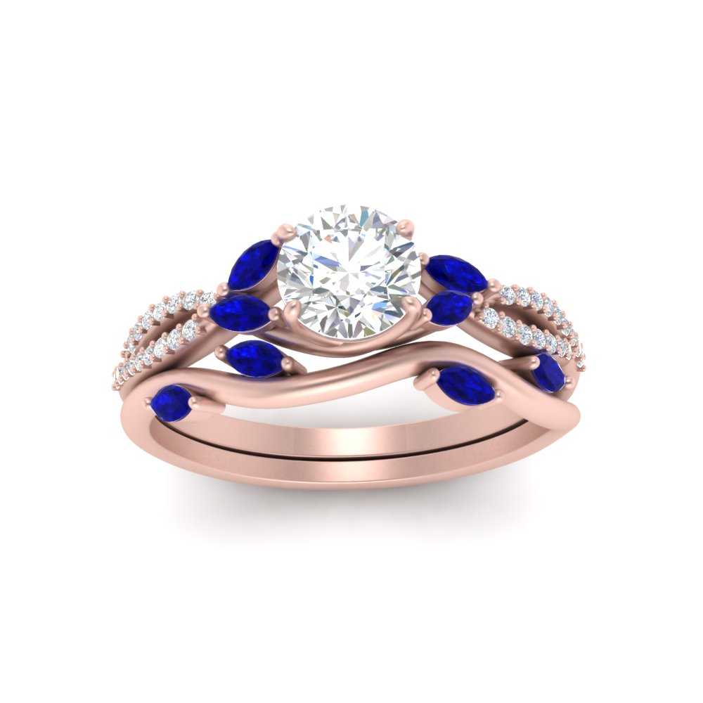 vine-willow-round-cut-diamond-ring-with-sapphire-willow-wedding-set-in-rose-gold-FDENR3211ROGSABLANGLE3-NL-RG