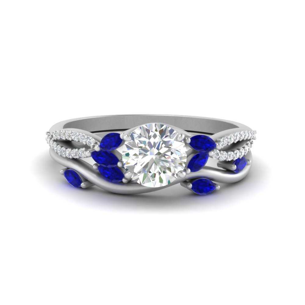 vine-willow-round-cut-diamond-ring-with-sapphire-willow-wedding-set-in-white-gold-FDENR3211ROGSABLANGLE3-NL-WG