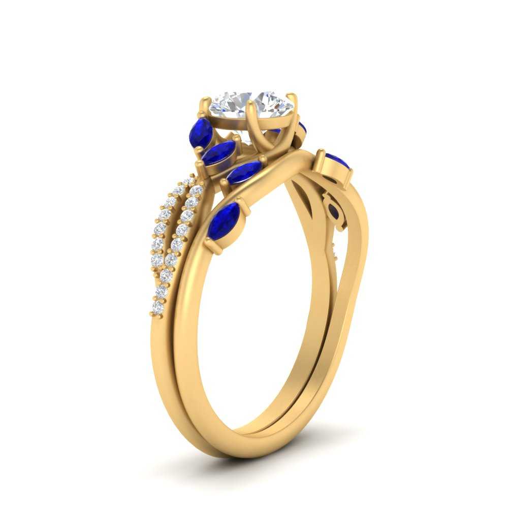 vine-willow-round-cut-diamond-ring-with-sapphire-willow-wedding-set-in-yellow-gold-FDENR3211ROGSABLANGLE3-NL-YG