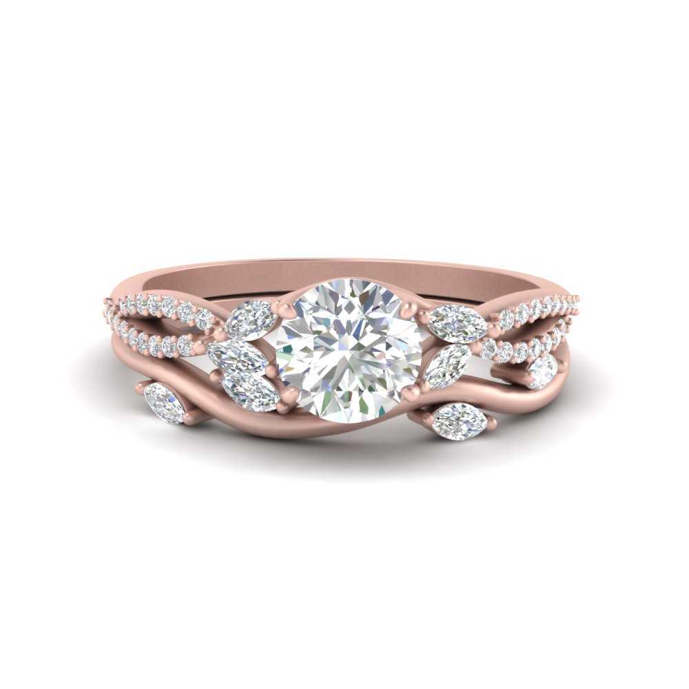 vine-willow-round-cut-diamond-ring-with-willow-wedding-set-in-rose-gold-FDENR3211ROANGLE3-NL-RG