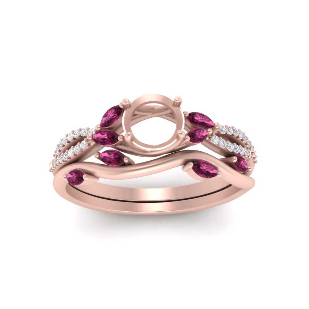 vine-willow-semi-mount-diamond-ring-with-pink-sapphire-willow-wedding-set-in-rose-gold-FDENR3211SMGSADRPI-NL-RG