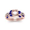Load image into Gallery viewer, vine-willow-semi-mount-diamond-ring-with-sapphire-willow-wedding-set-in-rose-gold-FDENR3211SMGSABL-NL-RG