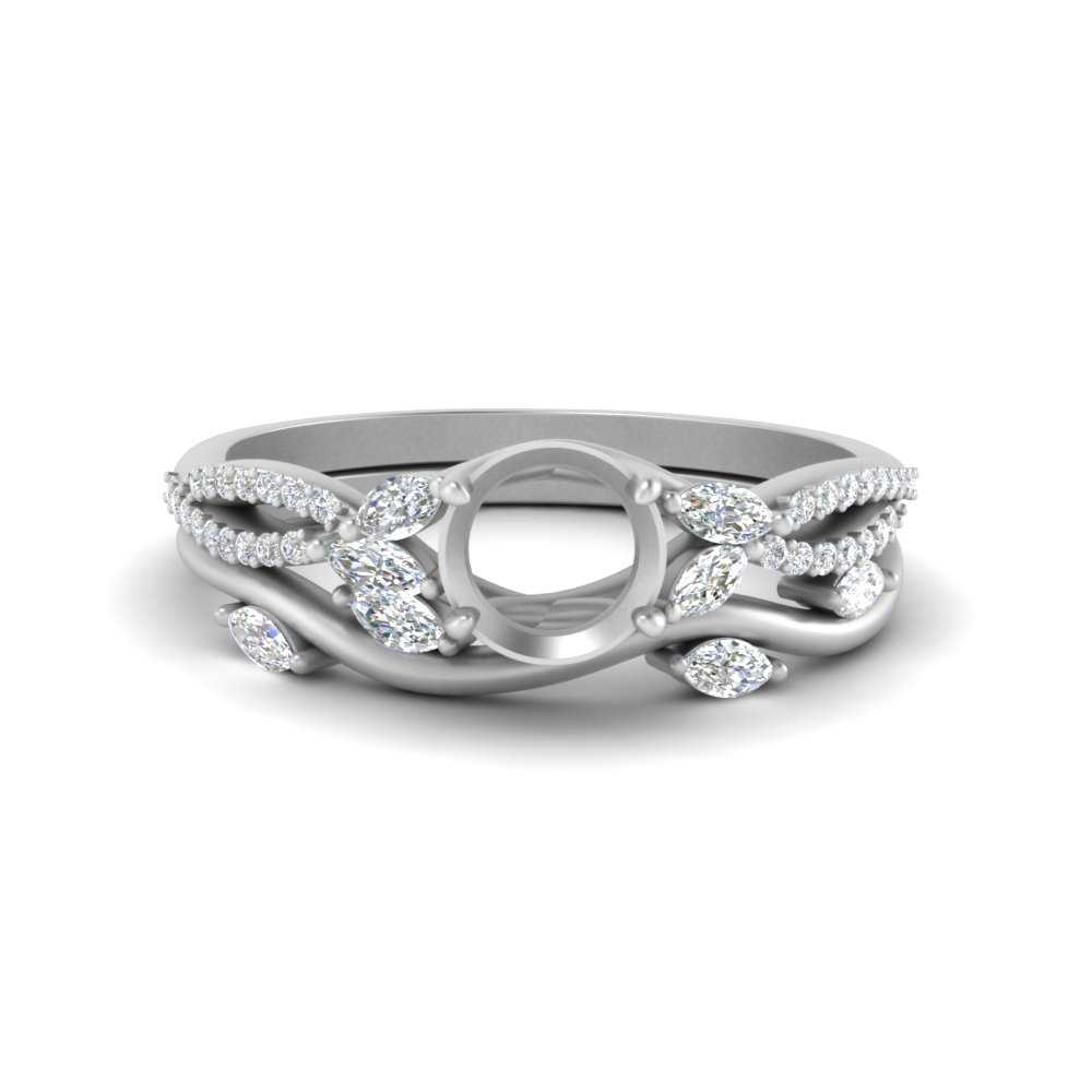 vine-willow-semi-mount-diamond-ring-with-willow-wedding-set-in-white-gold-FDENR3211SM-NL-WG