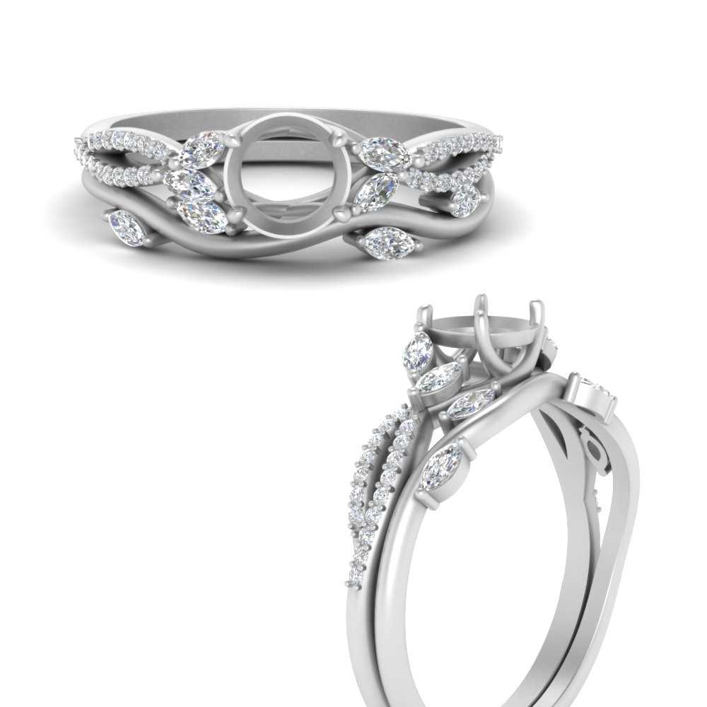 vine-willow-semi-mount-diamond-ring-with-willow-wedding-set-in-white-gold-FDENR3211SM-NL-WG