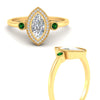 Load image into Gallery viewer, vintage-bezel-marquise-cut-emerald-halo-engagement-ring-in-yellow-gold-fdenr11745mqgemgrangle3-nl-yg.jpg
