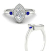 Load image into Gallery viewer, vintage-bezel-marquise-cut-sapphire-halo-engagement-ring-in-white-gold-fdenr11745mqgsablangle3-nl-wg.jpg