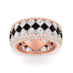 Load image into Gallery viewer, Vintage Princess And Round Anniversary Eternity Band
