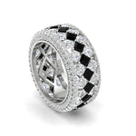 Load image into Gallery viewer, Vintage Princess And Round Anniversary Eternity Band
