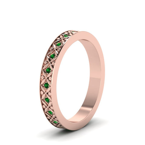 vintage-emerald-eternity-band-for-her-in-rose-gold-FDEWB8646GEMGR-NL-RG