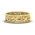 Thumbnail 2 - vintage-filigree-wedding-band-for-women-in-yellow-gold-fdw9301sleep-nl-yg