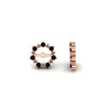 Load image into Gallery viewer, vintage-halo-black-diamond-earring-jackets-for-2-carat-studs-in-rose-gold-fdear815gblackangle4-2.00ct-nl-rg.jpg?v=1762757057