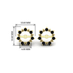 Load image into Gallery viewer, vintage-halo-black-diamond-earring-jackets-for-2-carat-studs-in-yellow-gold-fdear815gblackangle2-2.00ct-nl-yg-hw.jpg?v=1762757654
