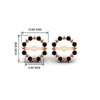 Load image into Gallery viewer, vintage-halo-black-diamond-earring-jackets-for-3-carat-studs-in-rose-gold-fdear815gblackangle2-3.00ct-nl-rg-hw.jpg?v=1762758803