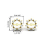 Load image into Gallery viewer, vintage-halo-diamond-earring-jackets-for-2-carat-studs-in-yellow-gold-fdear815angle2-2.00ct-nl-yg-hw.jpg?v=1762757654