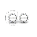 Load image into Gallery viewer, vintage-halo-diamond-earring-jackets-for-3-carat-studs-in-white-gold-fdear815angle2-3.00ct-nl-wg-hw.jpg?v=1762758803