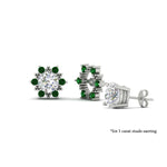 Load image into Gallery viewer, vintage-halo-emerald-earring-jackets-for-1-carat-studs-in-white-gold-fdear815gemgrangle3-1.00ct-nl-wg-lg1.jpg

