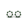 Load image into Gallery viewer, vintage-halo-emerald-earring-jackets-for-2-carat-studs-in-white-gold-fdear815gemgrangle2-2.00ct-nl-wg.jpg?v=1762757057