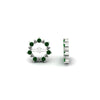 Load image into Gallery viewer, vintage-halo-emerald-earring-jackets-for-2-carat-studs-in-white-gold-fdear815gemgrangle4-2.00ct-nl-wg.jpg?v=1762757057