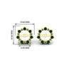Load image into Gallery viewer, vintage-halo-emerald-earring-jackets-for-2-carat-studs-in-yellow-gold-fdear815gemgrangle2-2.00ct-nl-yg-hw.jpg?v=1762757654