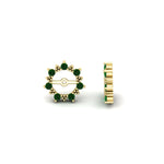 Load image into Gallery viewer, vintage-halo-emerald-earring-jackets-for-2-carat-studs-in-yellow-gold-fdear815gemgrangle4-2.00ct-nl-yg.jpg?v=1762757654
