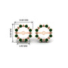 Load image into Gallery viewer, vintage-halo-emerald-earring-jackets-for-3-carat-studs-in-rose-gold-fdear815gemgrangle2-3.00ct-nl-rg-hw.jpg?v=1762758803
