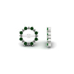 Load image into Gallery viewer, vintage-halo-emerald-earring-jackets-for-3-carat-studs-in-white-gold-fdear815gemgrangle4-3.00ct-nl-wg.jpg?v=1762758803