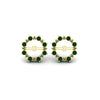 Load image into Gallery viewer, vintage-halo-emerald-earring-jackets-for-3-carat-studs-in-yellow-gold-fdear815gemgrangle2-3.00ct-nl-yg.jpg?v=1762759333