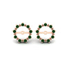 Load image into Gallery viewer, vintage-halo-emerald-earring-jackets-for-4-carat-studs-in-rose-gold-fdear815gemgrangle2-4.00ct-nl-rg.jpg?v=1762758664