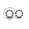 Load image into Gallery viewer, vintage-halo-emerald-earring-jackets-for-4-carat-studs-in-white-gold-fdear815gemgrangle2-4.00ct-nl-wg-hw.jpg?v=1762758663