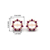 Load image into Gallery viewer, vintage-halo-pink-sapphire-earring-jackets-for-2-carat-studs-in-rose-gold-fdear815gsadrpiangle2-2.00ct-nl-rg-hw.jpg?v=1762757057