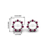 Load image into Gallery viewer, vintage-halo-pink-sapphire-earring-jackets-for-2-carat-studs-in-white-gold-fdear815gsadrpiangle2-2.00ct-nl-wg-hw.jpg?v=1762757057