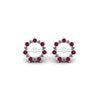 Load image into Gallery viewer, vintage-halo-pink-sapphire-earring-jackets-for-2-carat-studs-in-white-gold-fdear815gsadrpiangle2-2.00ct-nl-wg.jpg?v=1762757057