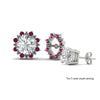Load image into Gallery viewer, vintage-halo-pink-sapphire-earring-jackets-for-3-carat-studs-in-white-gold-fdear815gsadrpiangle3-3.00ct-nl-wg-lg1.jpg?v=1762758803