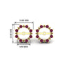 Load image into Gallery viewer, vintage-halo-pink-sapphire-earring-jackets-for-3-carat-studs-in-yellow-gold-fdear815gsadpriangle2-3.00ct-nl-yg-hw.jpg?v=1762759333