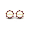 Load image into Gallery viewer, vintage-halo-pink-sapphire-earring-jackets-for-4-carat-studs-in-yellow-gold-fdear815gsadrpiangle2-4.00ct-nl-yg_c038ac7a-3912-498c-a4b2-8e6cadb557d1.jpg?v=1762758664
