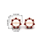 Load image into Gallery viewer, vintage-halo-ruby-earring-jackets-for-2-carat-studs-in-rose-gold-fdear815grudrangle2-2.00ct-nl-rg-hw.jpg?v=1762757057
