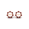 Load image into Gallery viewer, vintage-halo-ruby-earring-jackets-for-2-carat-studs-in-rose-gold-fdear815grudrangle2-2.00ct-nl-rg.jpg?v=1762757057