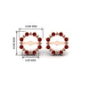 Load image into Gallery viewer, vintage-halo-ruby-earring-jackets-for-3-carat-studs-in-rose-gold-fdear815grudrangle2-3.00ct-nl-rg-hw.jpg?v=1762758803
