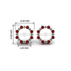 Load image into Gallery viewer, vintage-halo-ruby-earring-jackets-for-3-carat-studs-in-white-gold-fdear815grudrangle2-3.00ct-nl-wg-hw.jpg?v=1762758803
